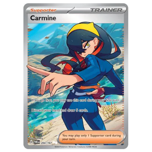 Pokemon TCG Carmine Twilight Masquerade 204/167