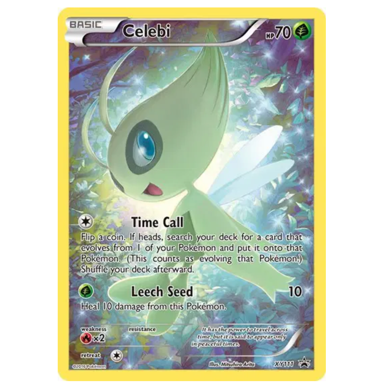 Pokemon TCG Celebi Promo XY111