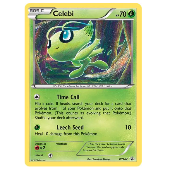 Pokemon TCG Celebi Promo XY187