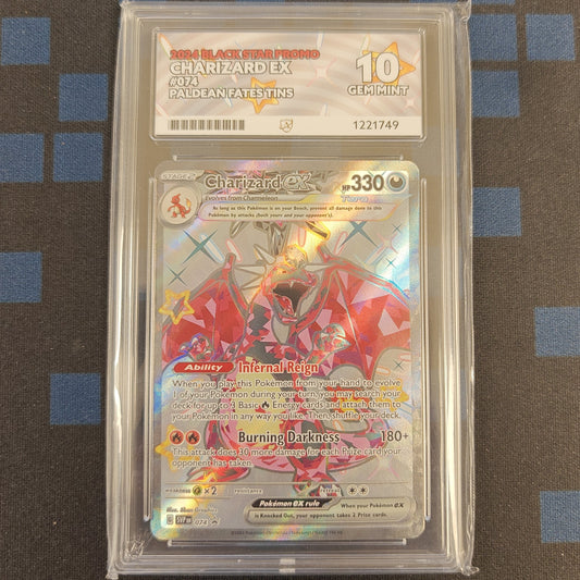 Pokemon TCG Charizard 074 Black Star Promo (ACE 10)
