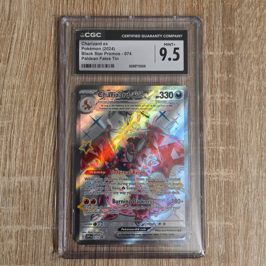 Pokemon TCG Charizard 074 Black Star Promo (CGC 9.5)