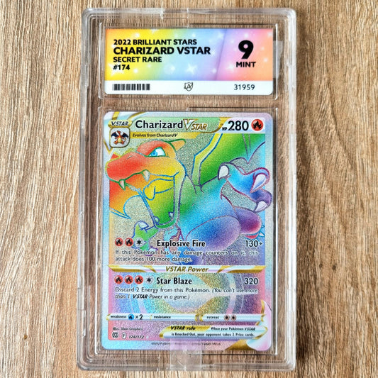 Pokemon TCG Charizard VSTAR Brilliant Stars 174/172 (Ace 9)