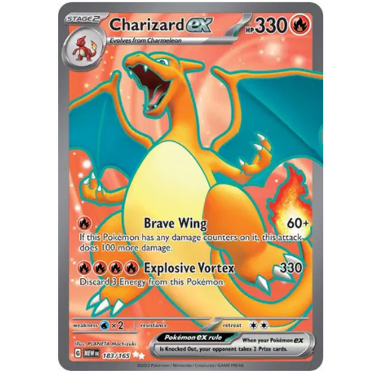 Pokemon TCG Charizard ex 151 183/165