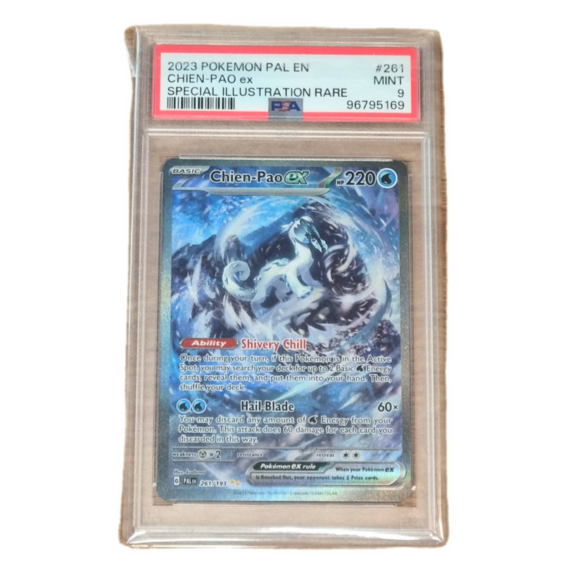 Pokemon TCG Chien-Pao ex Paldea Evolved 261/193 (PSA 9)