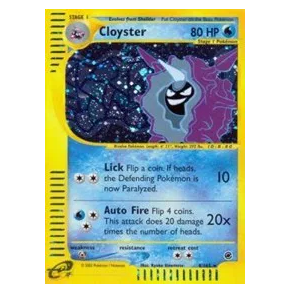 Pokemon TCG Cloyster *Reverse Holo* Expedition 42/165