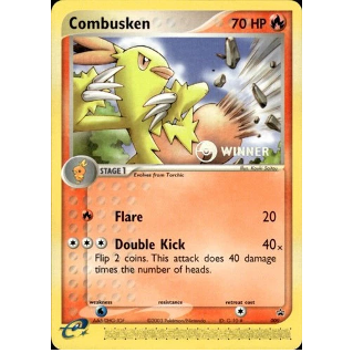Pokemon TCG Combusken Promo *Winner Stamp* 009