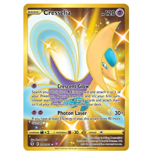 Pokemon TCG Cresselia Evolving Skies 228/203
