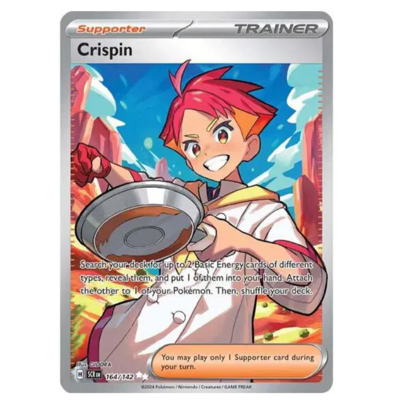 Pokemon TCG Crispin Stellar Crown 164/142