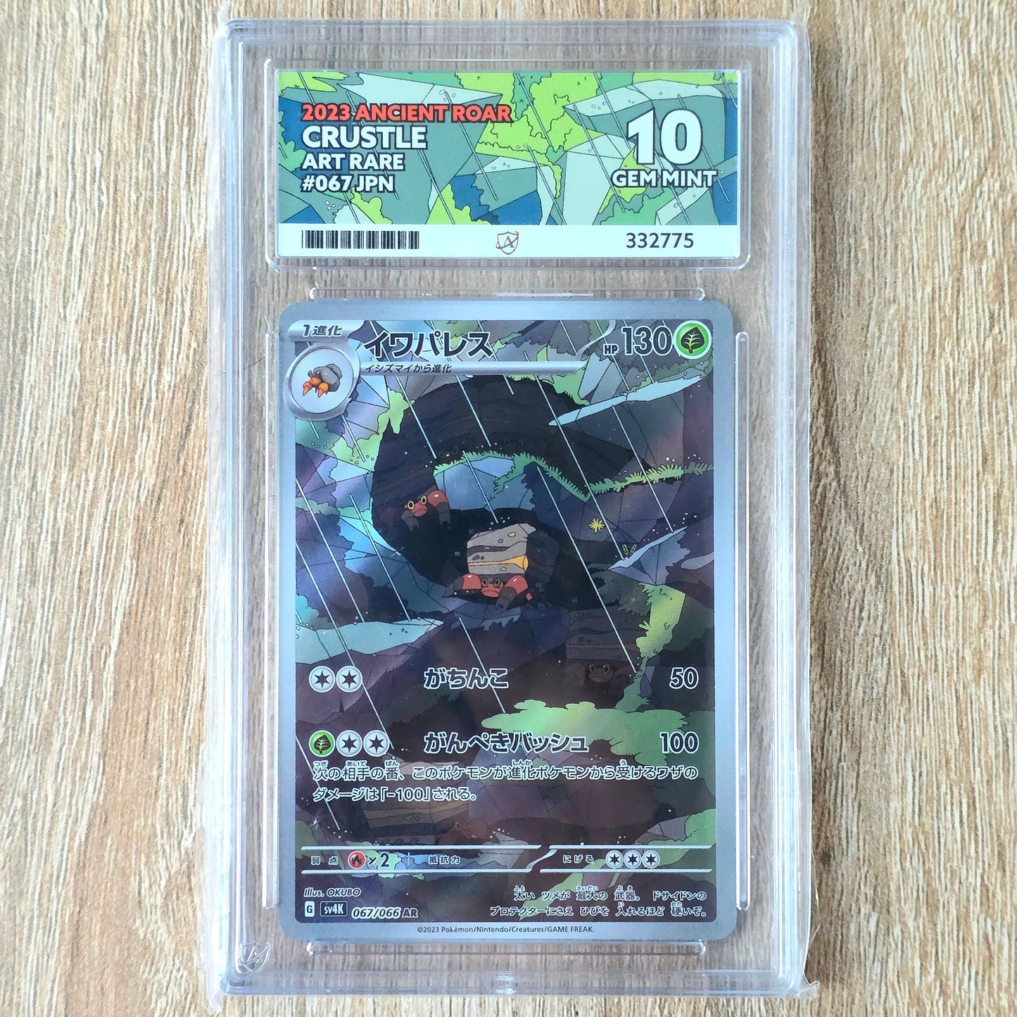 Pokemon TCG Crustle Ancient Roar 067/066 (Japanese) (Ace 10)