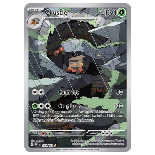 Pokemon TCG Crustle Paradox Rift 183/182