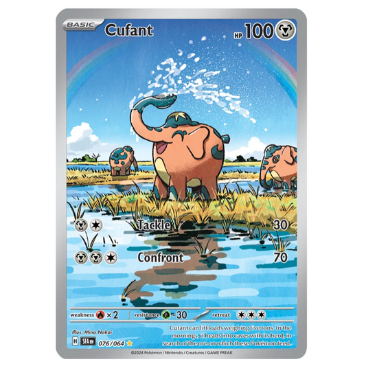 Pokemon TCG Cufant Shrouded Fable 076/064
