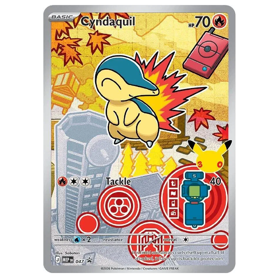 Pokemon TCG Cyndaquil Promo 047