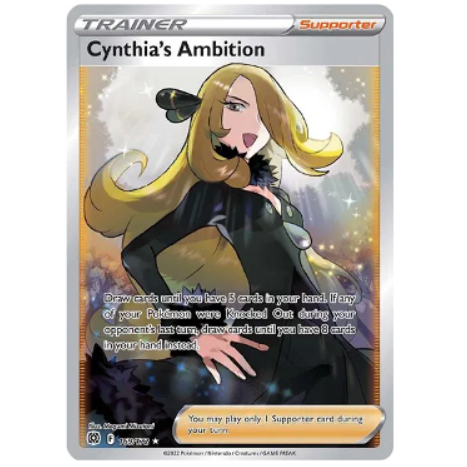 Pokemon TCG Cynthia's Ambition Brilliant Stars 169/172