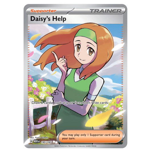 Pokemon TCG Daisys Help 151 195/165
