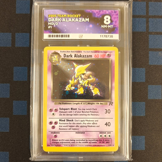 Pokemon TCG Dark Alakazam Holo 1/82 (ACE 8)