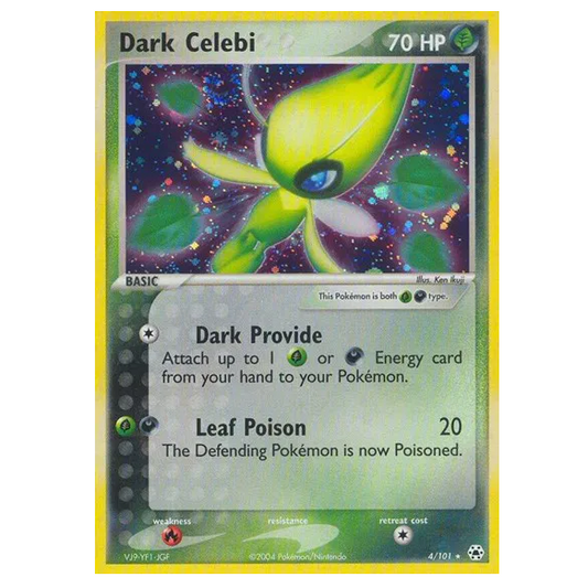Pokemon TCG Dark Celebi *Holo* EX Hidden Legends 4/101