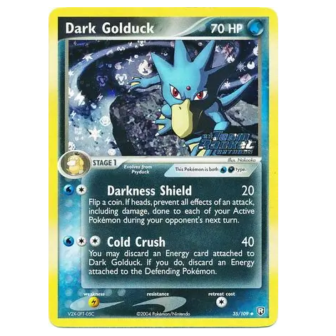 Pokemon TCG Dark Golduck *Reverse Holo* EX Team Rocket Returns 35/109