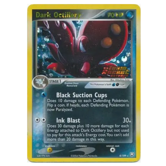 Pokemon TCG Dark Octillery *Reverse Holo* EX Team Rocket Returns 8/109