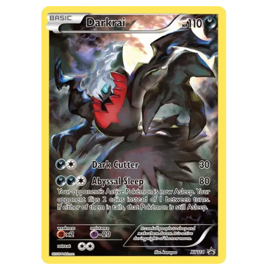 Pokemon TCG Darkrai Promo XY114