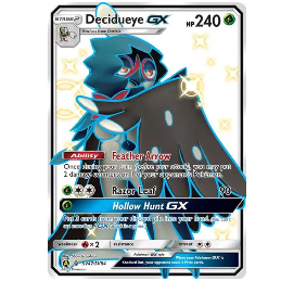 Pokemon TCG Decidueye GX Hidden Fates SV47/SV94