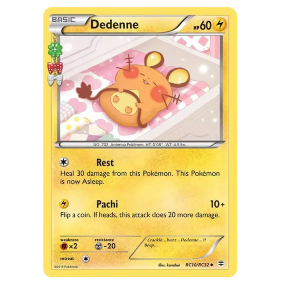 Pokemon TCG Dedenne Generations RC10/RC32