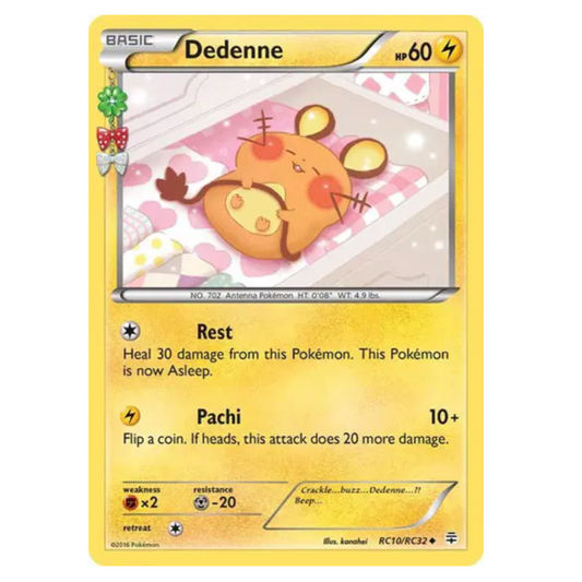 Pokemon TCG Dedenne Generations RC10/RC32