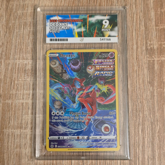 Pokemon TCG Deoxys Crown Zenith GG12/GG70 (Ace 9)