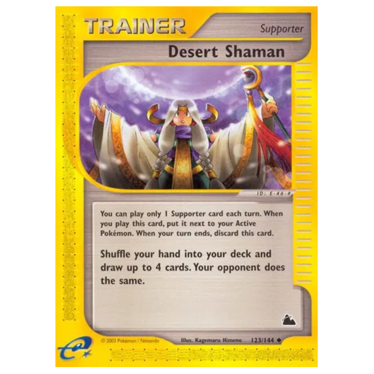 Pokemon TCG Desert Shaman Skyridge 123/144