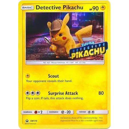 Pokemon TCG Detective Pikachu Promo SM170