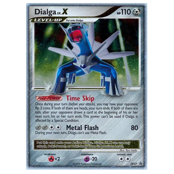 Pokemon TCG Dialga LV.X Promo DP37