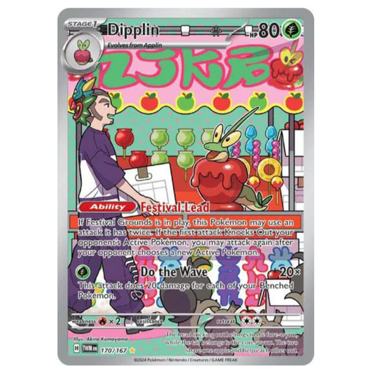Pokemon TCG Dipplin Twilight Masquerade 170/167