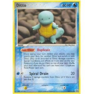 Pokemon TCG Ditto EX Delta Species 64/113