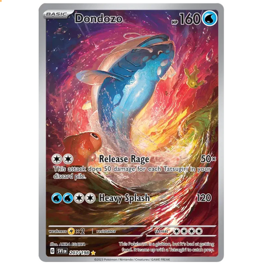 Pokemon TCG Dondozo Scarlet & Violet Base Set 207/198