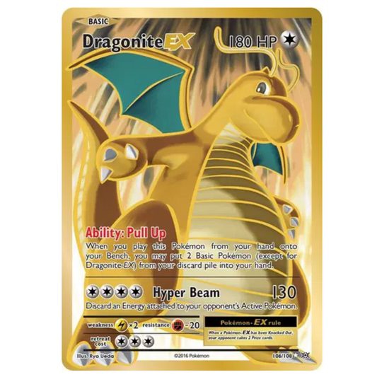 Pokemon TCG Dragonite EX Evolutions 106/108