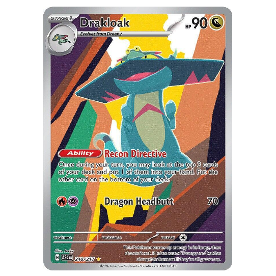 Pokemon TCG Drakloak Ascended Heroes 248/217