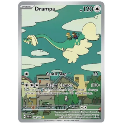 Pokemon TCG Drampa Temporal Forces 184/162