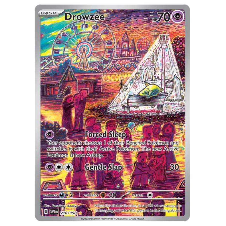 Pokemon TCG Drowzee Scarlet & Violet 210/198