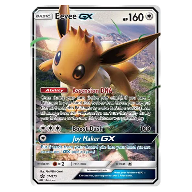 Pokemon TCG Eevee GX Promo SM175