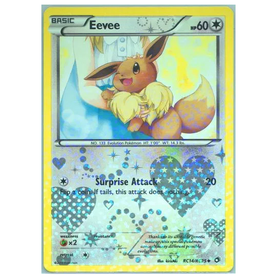 Pokemon TCG Eevee Legendary Treasures RC14/RC25