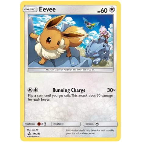 Pokemon TCG  Eevee Promo SM235