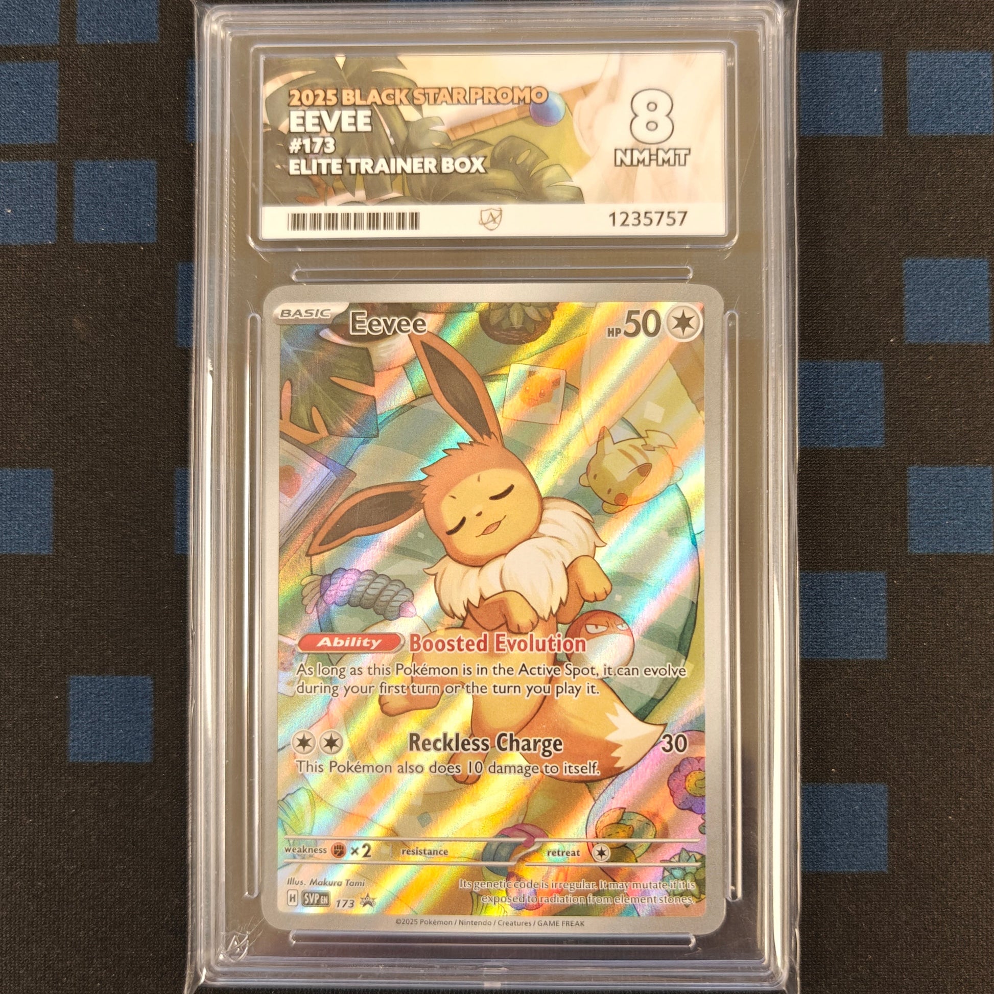 Pokemon TCG Eevee Scarlet & Violet Promo 173 (ACE 8)