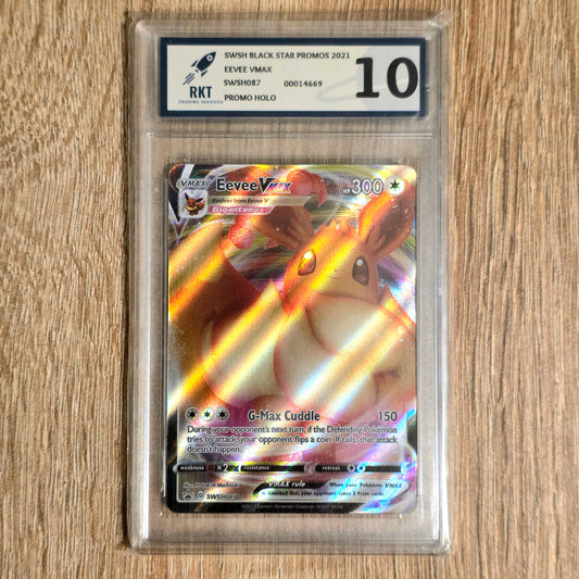 Pokemon TCG Eevee VMAX Promo SWSH087 (RKT 10)