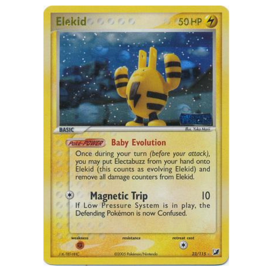 Pokemon TCG Elekid *Reverse Holo* Unseen Forces 23/115