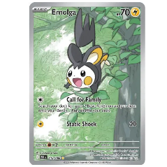 Pokemon TCG Emolga Black Bolt 112/086