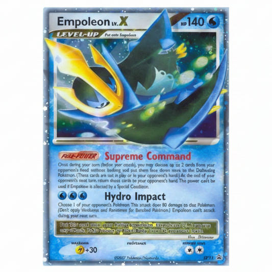 Pokemon TCG Empoleon LV.X Diamond and Pearl Promos DP11