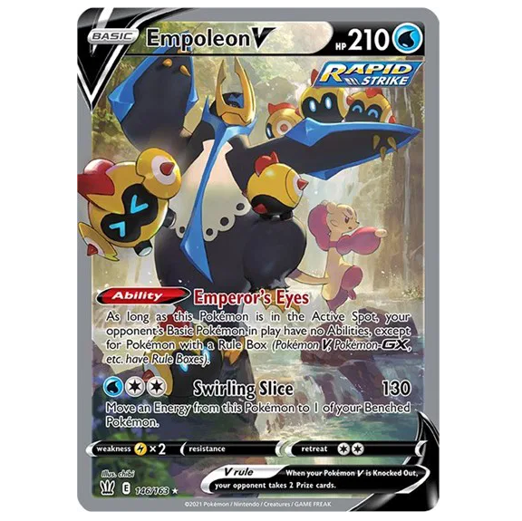 Pokemon TCG Empoleon V Battle Styles 146/163.