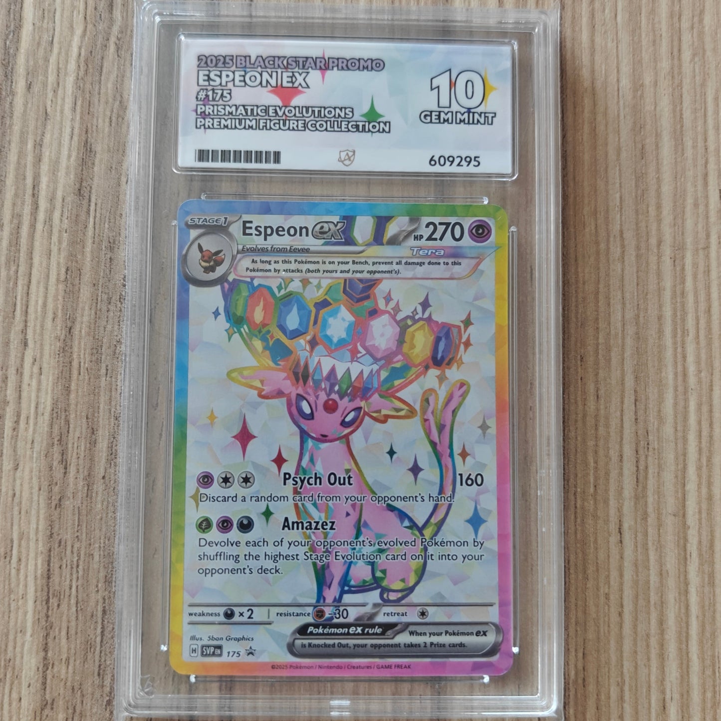 Pokemon TCG Espeon ex Promo 175 (ACE 10).