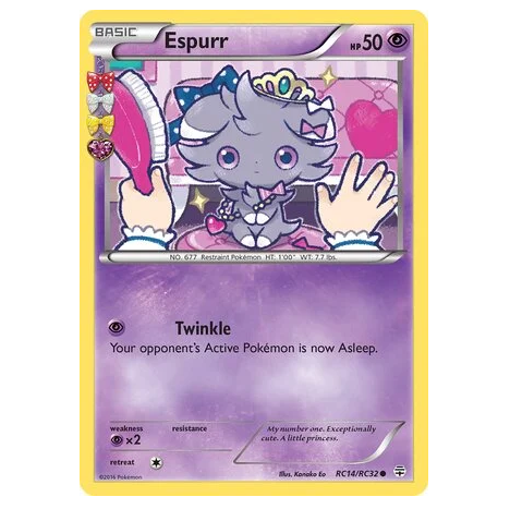 Pokemon TCG Espurr Generations RC14/RC32