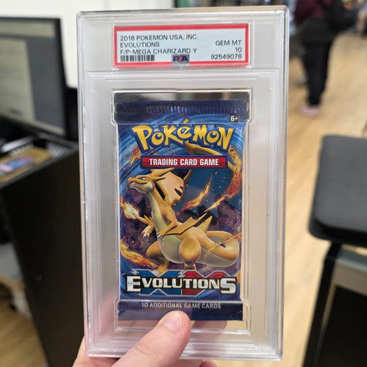 Pokemon TCG Evolutions Charizard Y Booster Park (PSA 10)