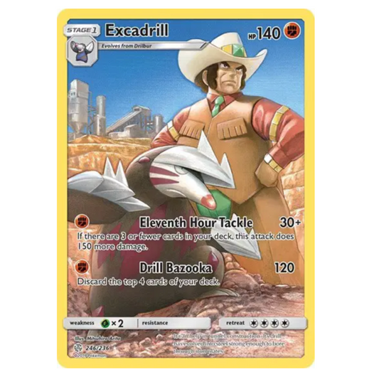 Pokemon TCG Excadrill Cosmic Eclipse 246/236